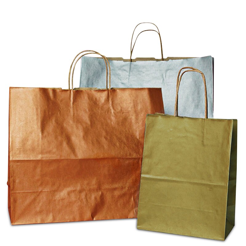 Metallic Shopping Bags