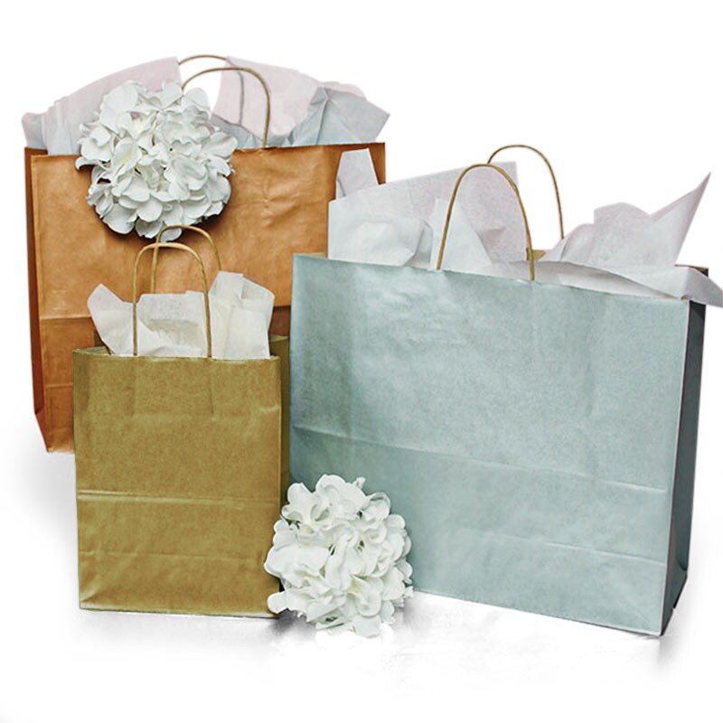 Metallic Shopping Bags