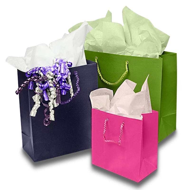 Matte Euro Tote Gift Bags | Shopper Bags | Paper Mart