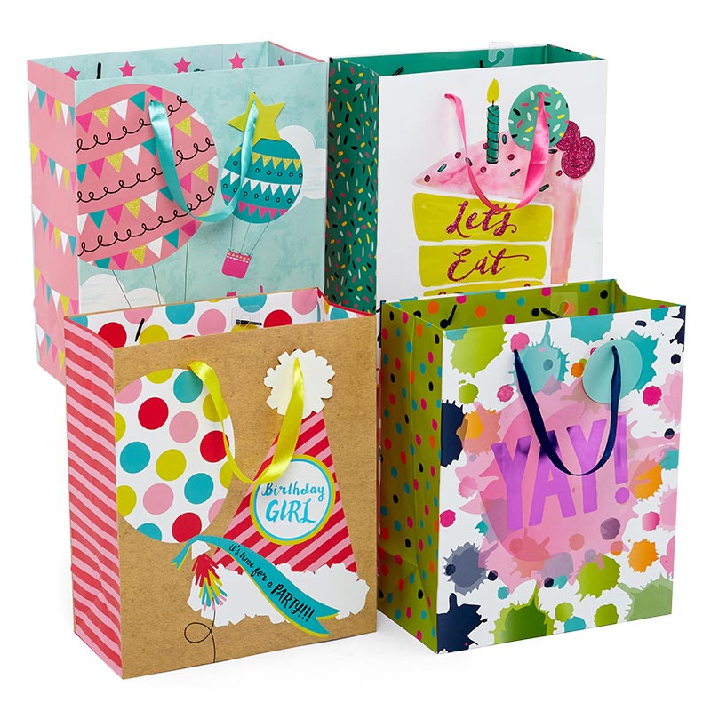 Assorted Pink Party Euro Totes Shop