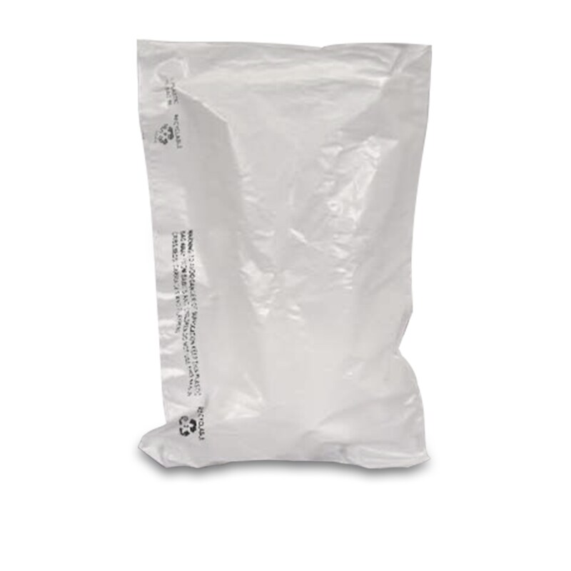 White High Density Plastic Bags Shop with Paper Mart