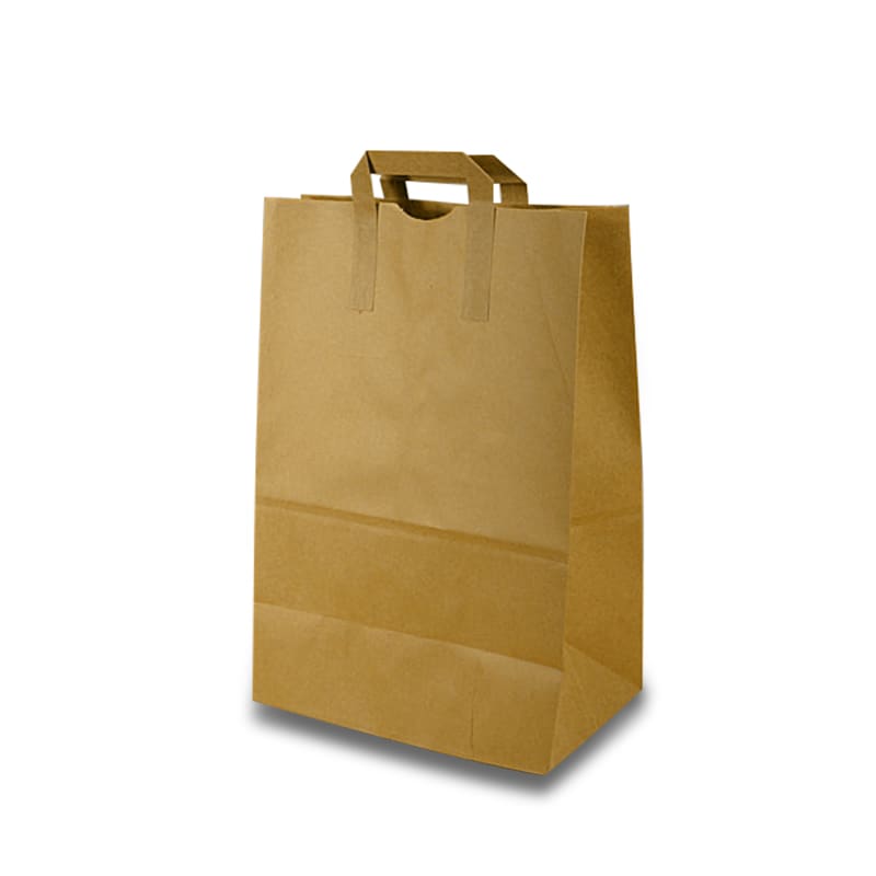 Brown Paper Grocery Bags With Handles IUCN Water