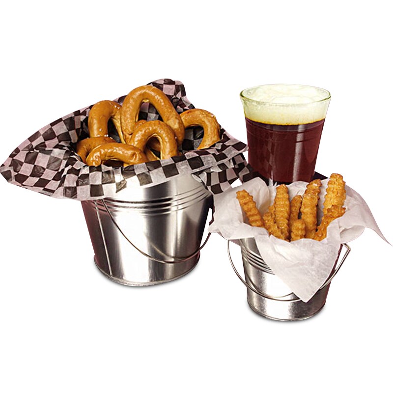 Mini Steel Pails with Handle from Paper Mart