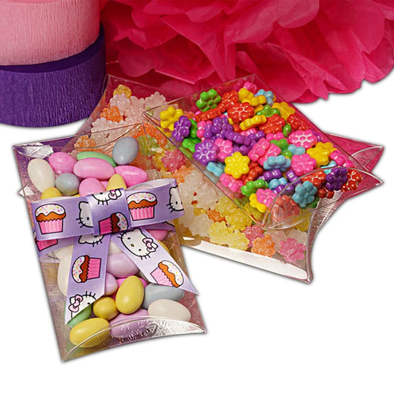 Clear Plastic Pillow Boxes Shop Paper Mart Now