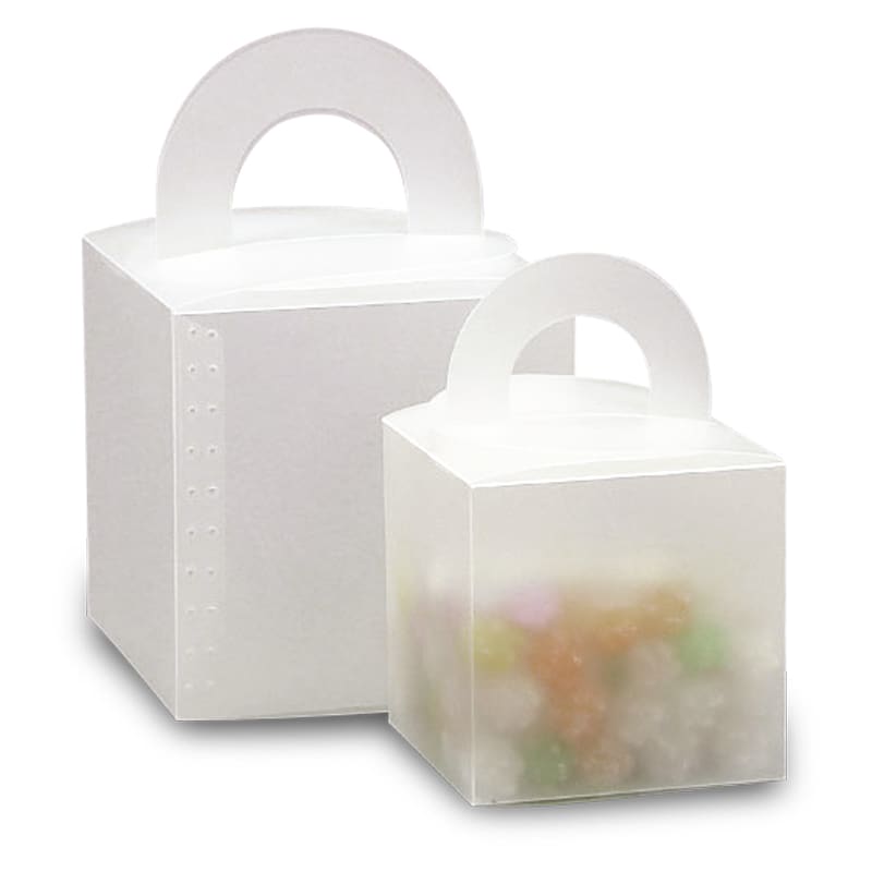 Colored Frosted Favor Boxes Wholesale at Paper Mart
