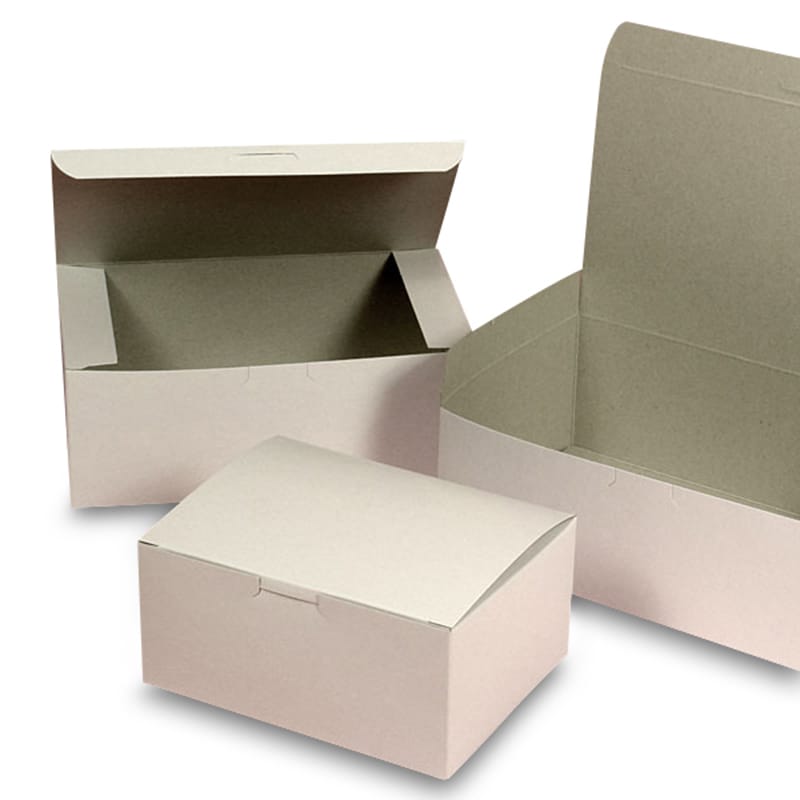 Small White Easy SetUp Pastry Boxes