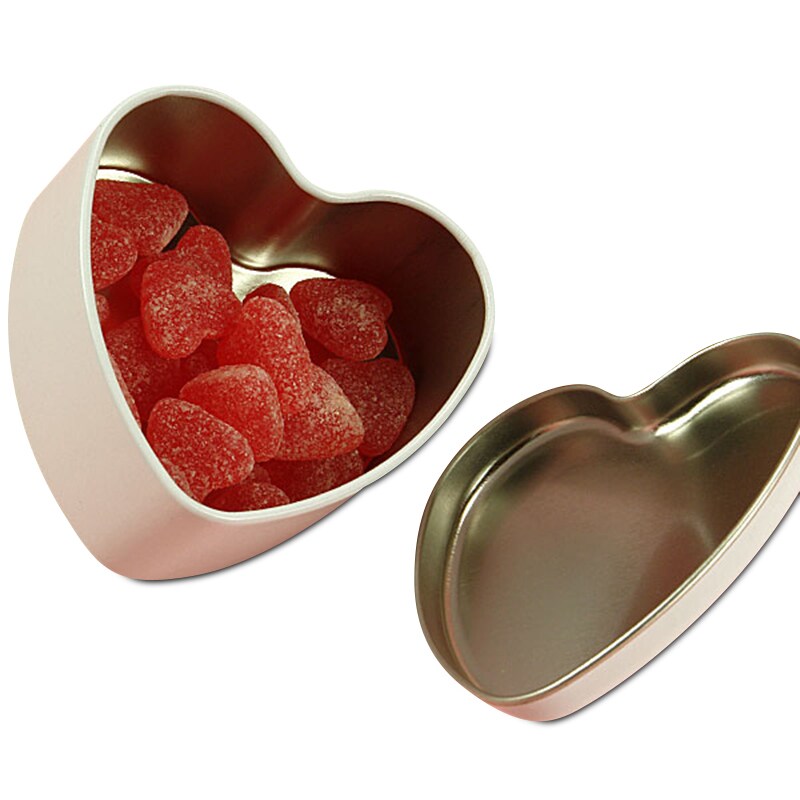 Heart Shaped Tin Cans