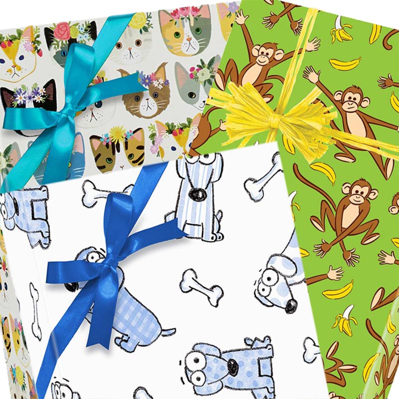 Animal Wrapping Paper Shop
