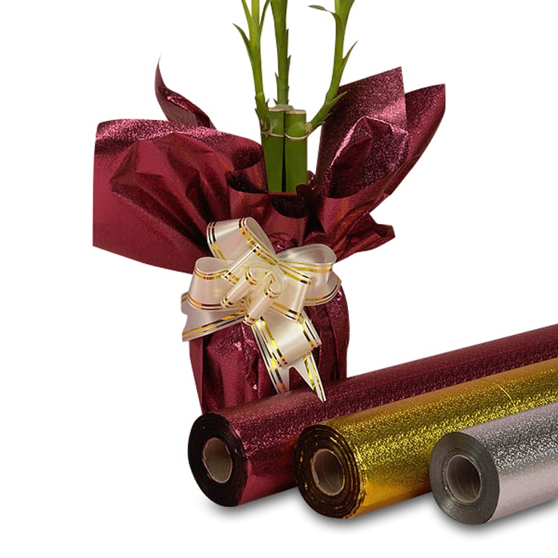 Embossed Floral Foil