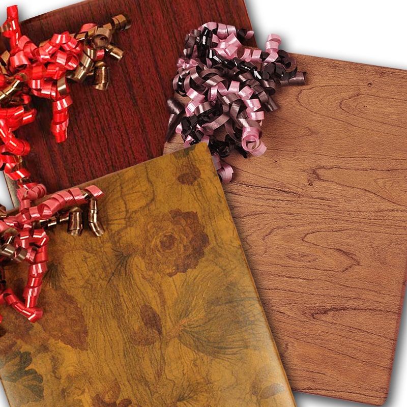 Wood Wrapping Paper