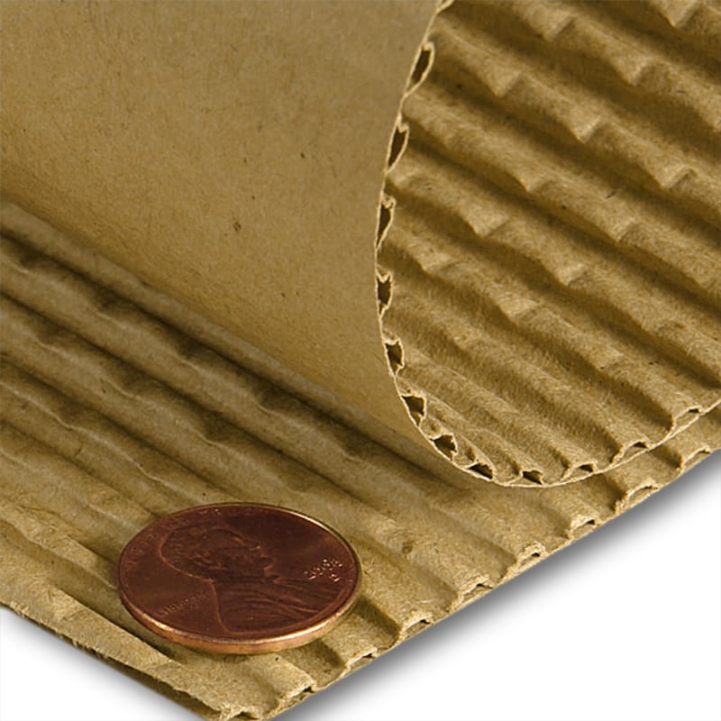 Flexible CrossScored "B" Flute Corrugated Wrap Rolls