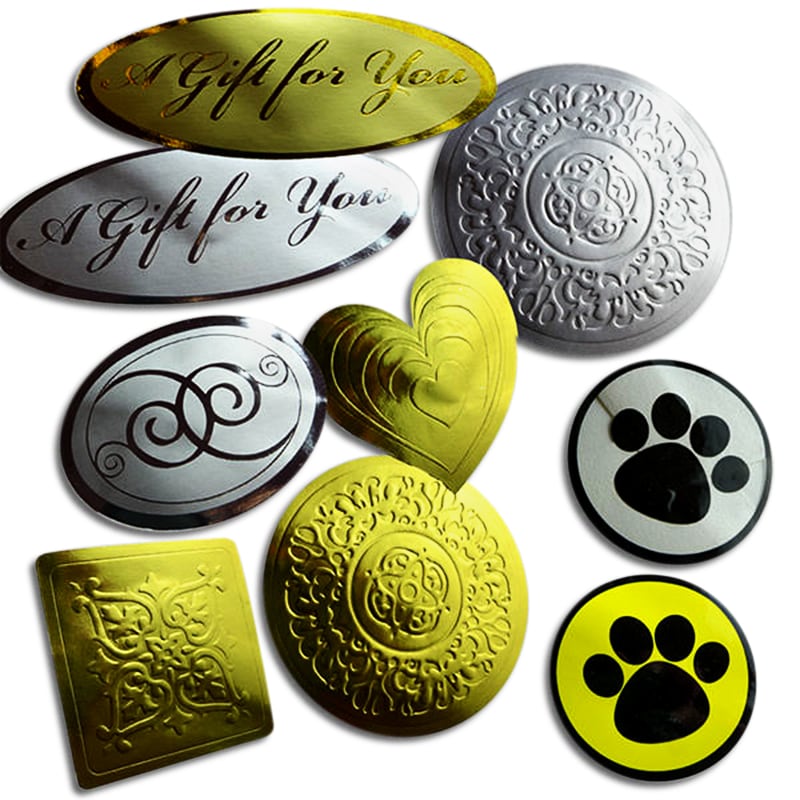 Embossed Foil Seals Purchase Yours at Paper Mart