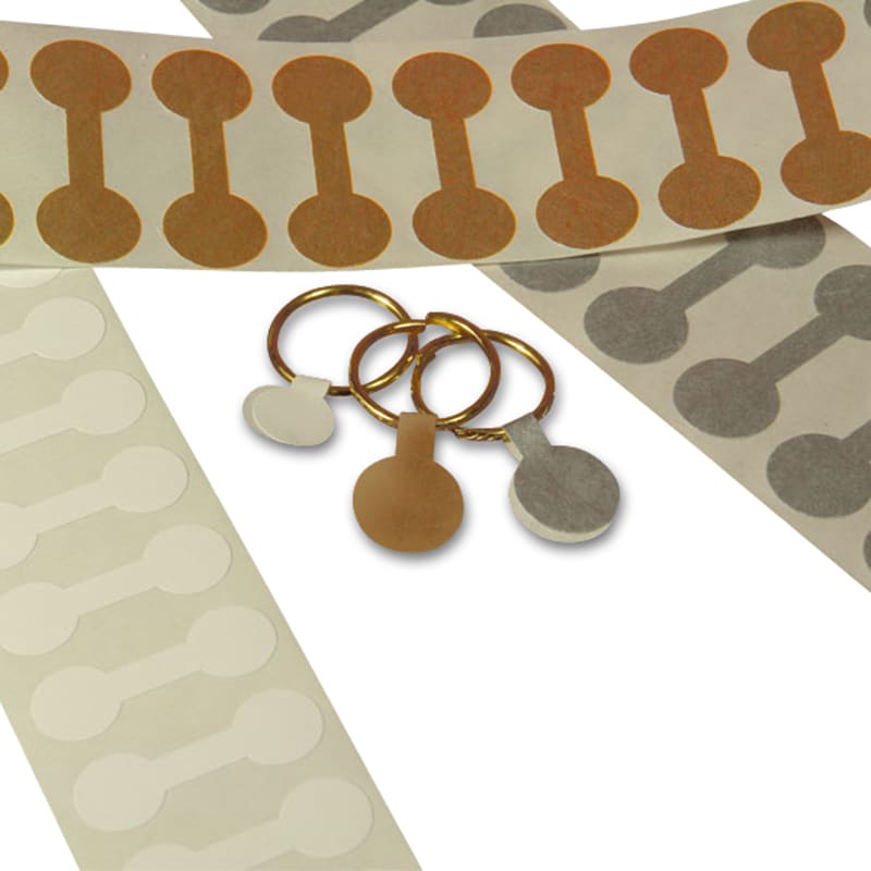 Tyvek Jewelry Dumbbell Labels from Paper Mart