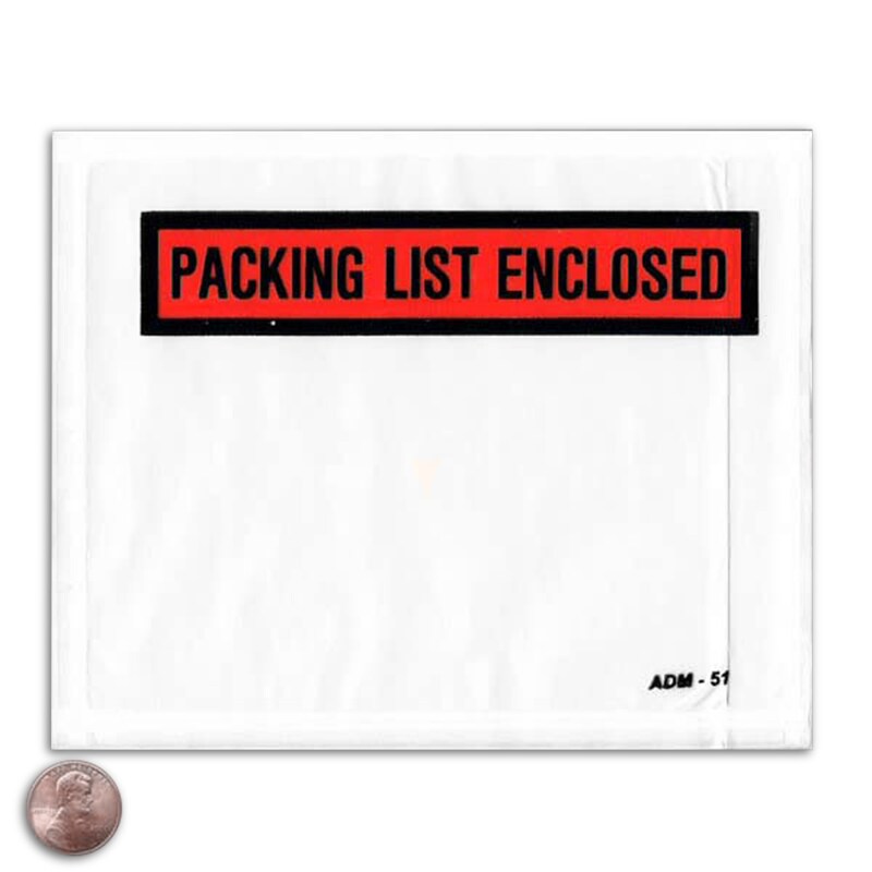 Packing List Envelopes Shop with Paper Mart