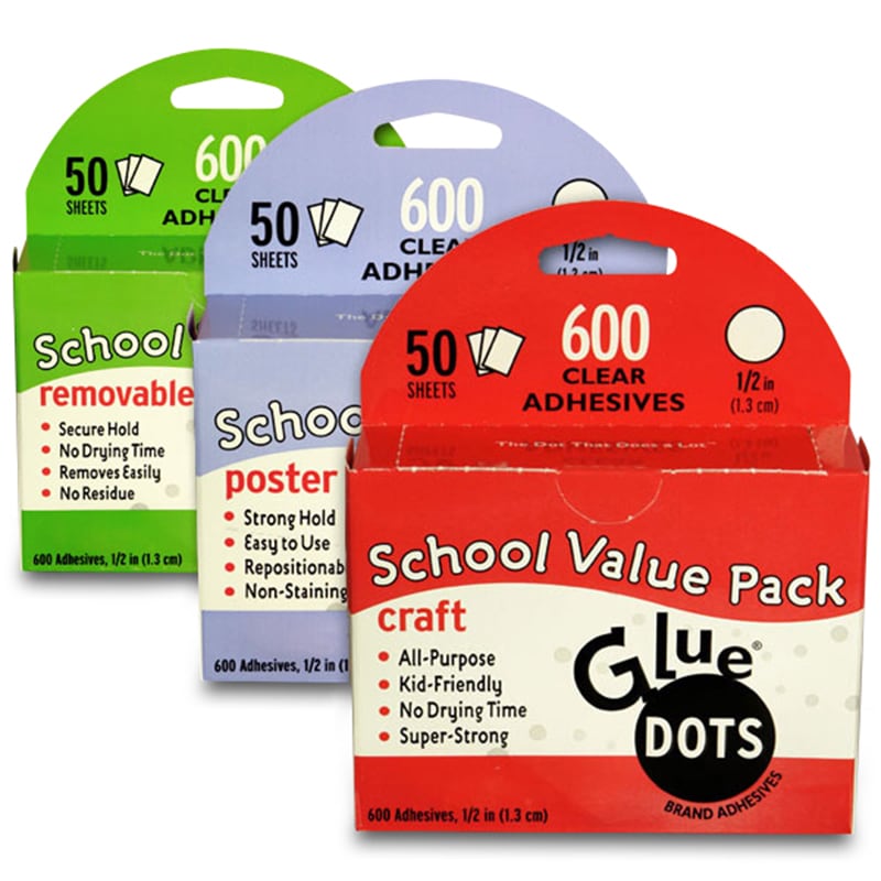 Glue Dot® Value Pack Sheets