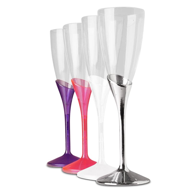 Plastic Champagne Flutes