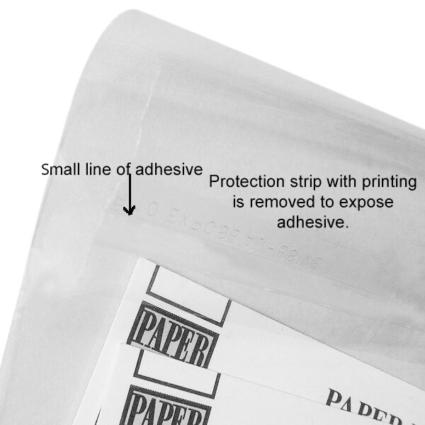 Standard Lip & Tape Self Sealing Bags