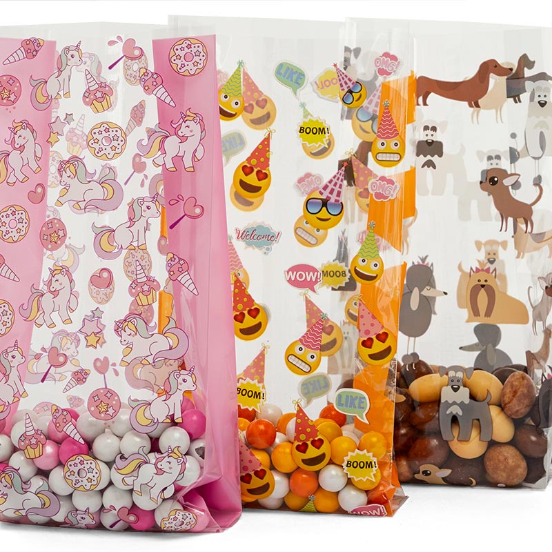 Printed Pattern Cello Bags