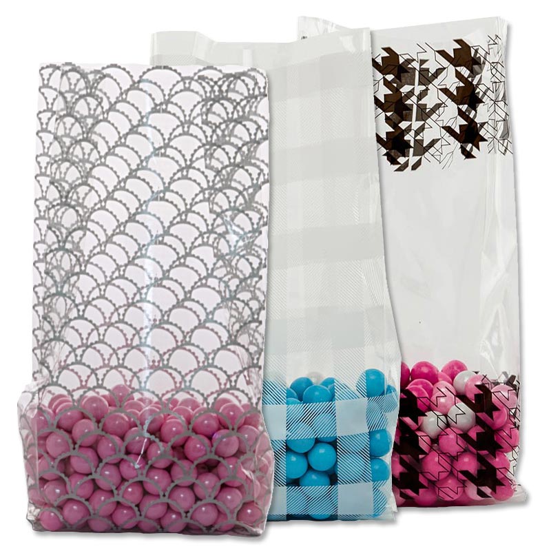 Printed Pattern Cello Bags