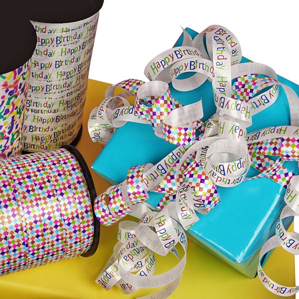 Printed Curling Ribbons