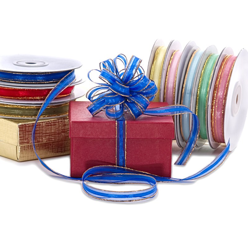 Gold Edge Princess Pull String Bow Shop