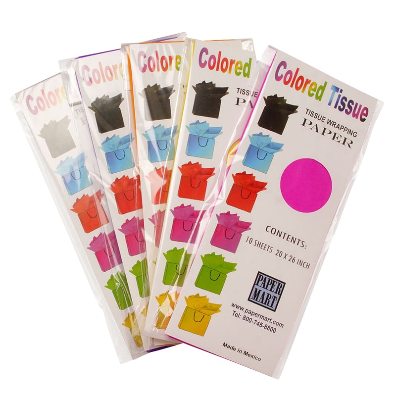 Retail Pack Colored Tissue Paper