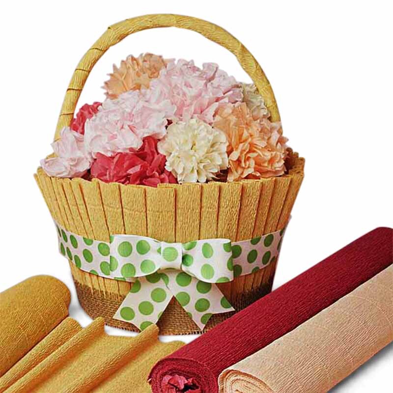 Premium Extra Heavy Colored Crepe Paper