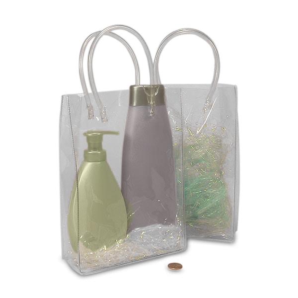 Heavy Duty Clear Plastic Bags With Handles IUCN Water