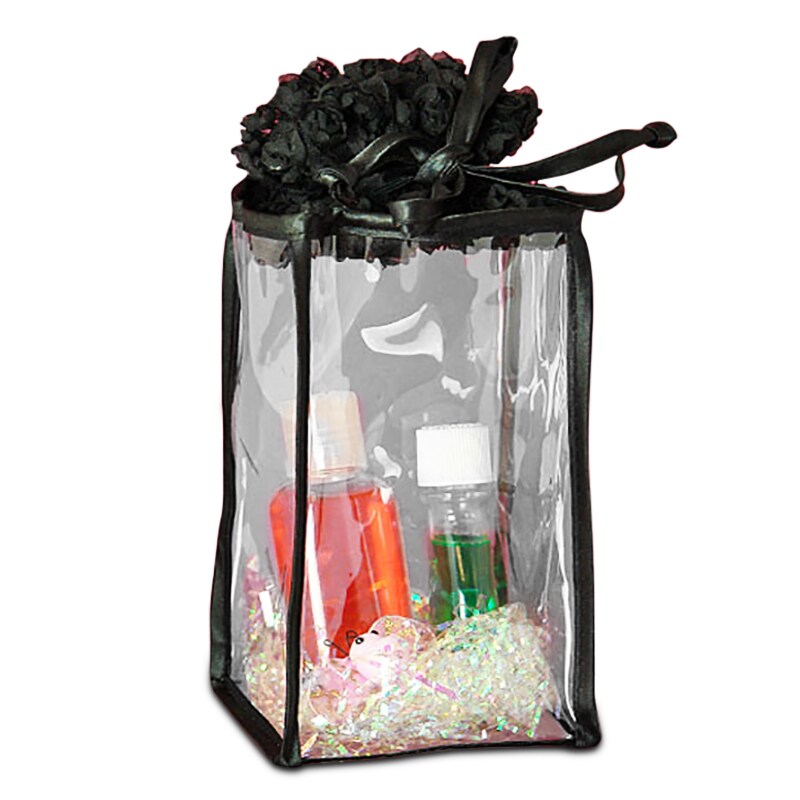 Floral Top Vinyl Bags