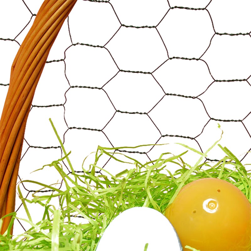 Green Floral Netting