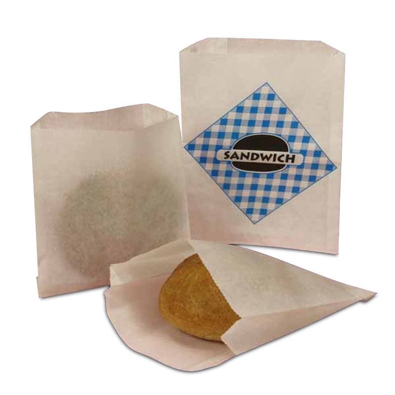 Kraft Strung Paper Bags Food Sandwich Grocery 