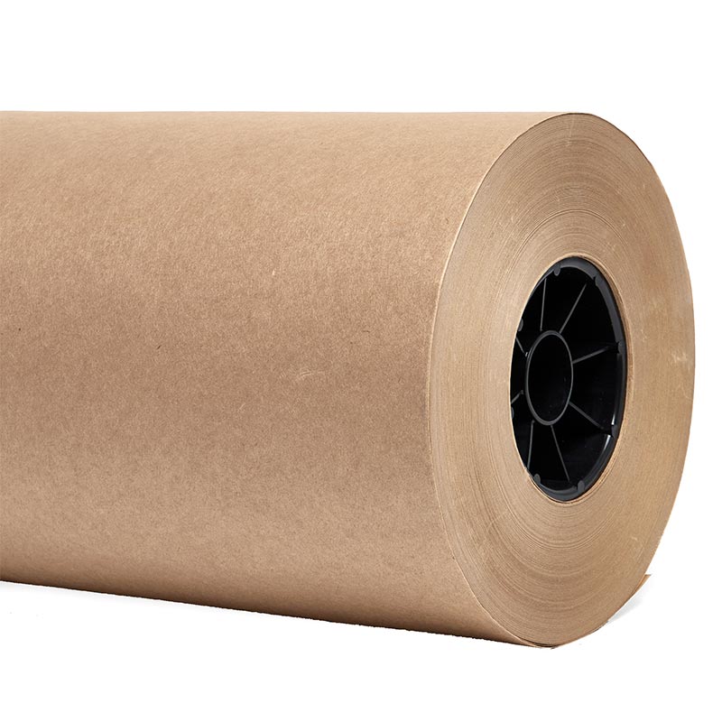 Paper Roll, Lightweight White Kraft Paper Roll, 18 X 1000 Feet 