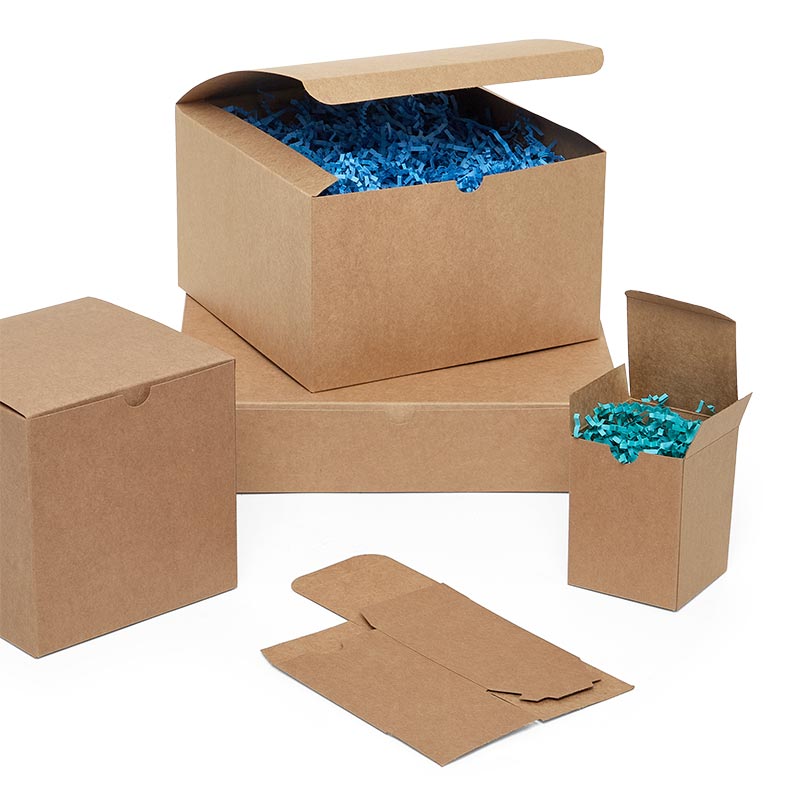 Kraft Boxes: Wholesale Kraft Gift Boxes with Lids | Paper Mart