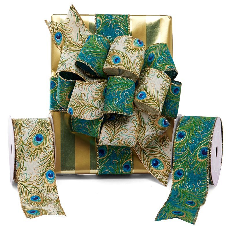 Dark Green Ribbon, Elegant Gift Wrap Satin Ribbon