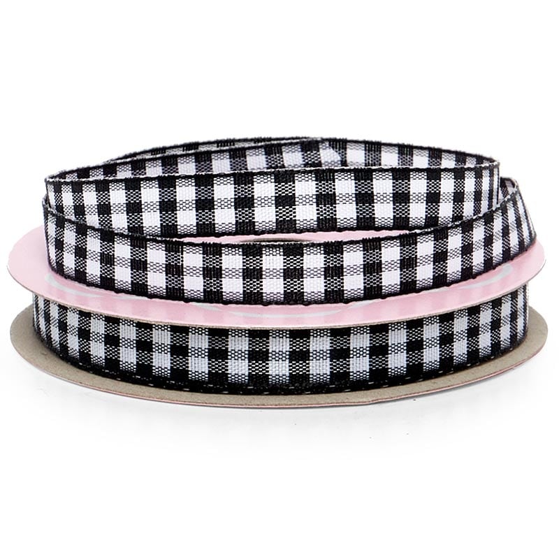 Narrow Gingham Ribbon