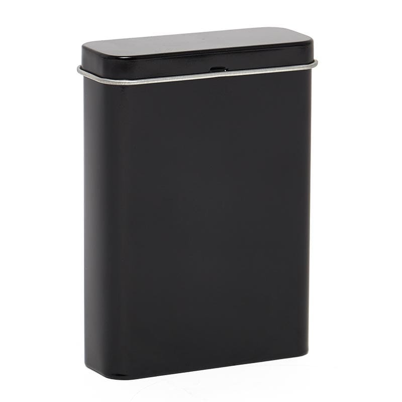 Tall RecTurquoiseular Steel Tin Can | Quantity: 24 | Width: 3/4 inch by Paper Mart