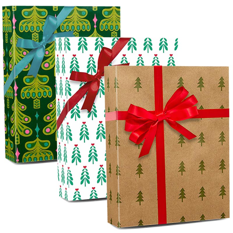 Christmas Wrapping Paper, Festive Cards, Tree Decorations and