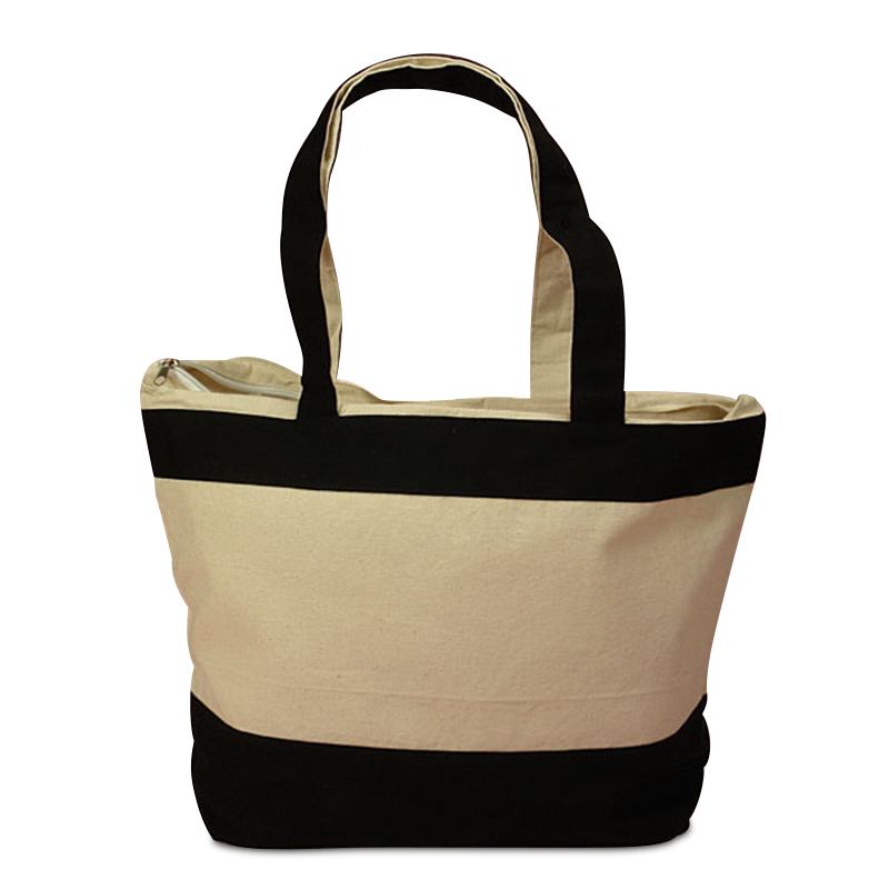 cloth tote bags with zipper