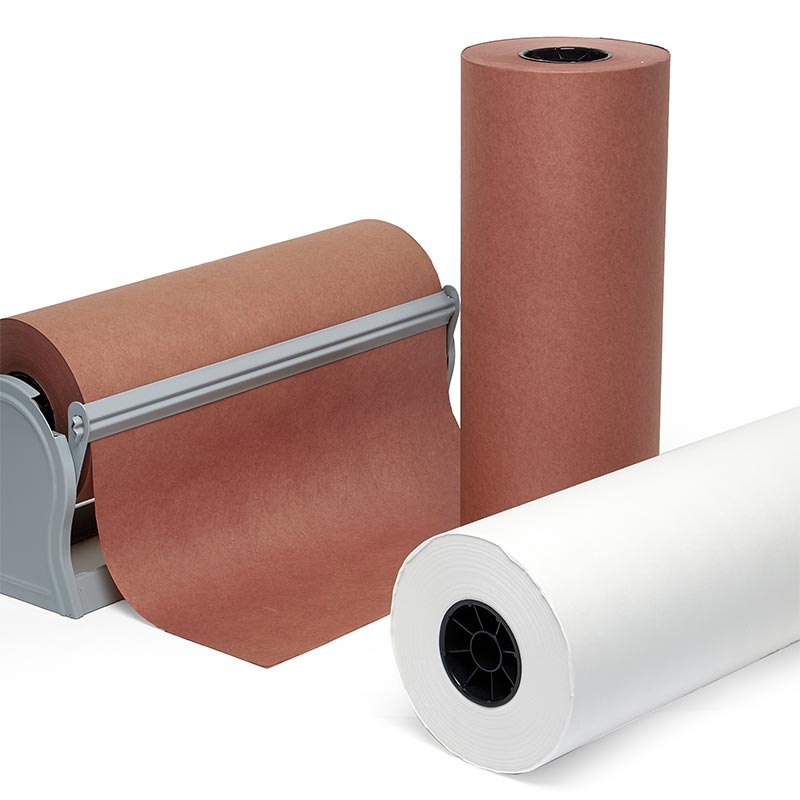 Butcher Paper - 18 inch x 750' - 40#- White - Roll 1 by Paper Mart, Size: 750' x 18'' | Quantity of: 1