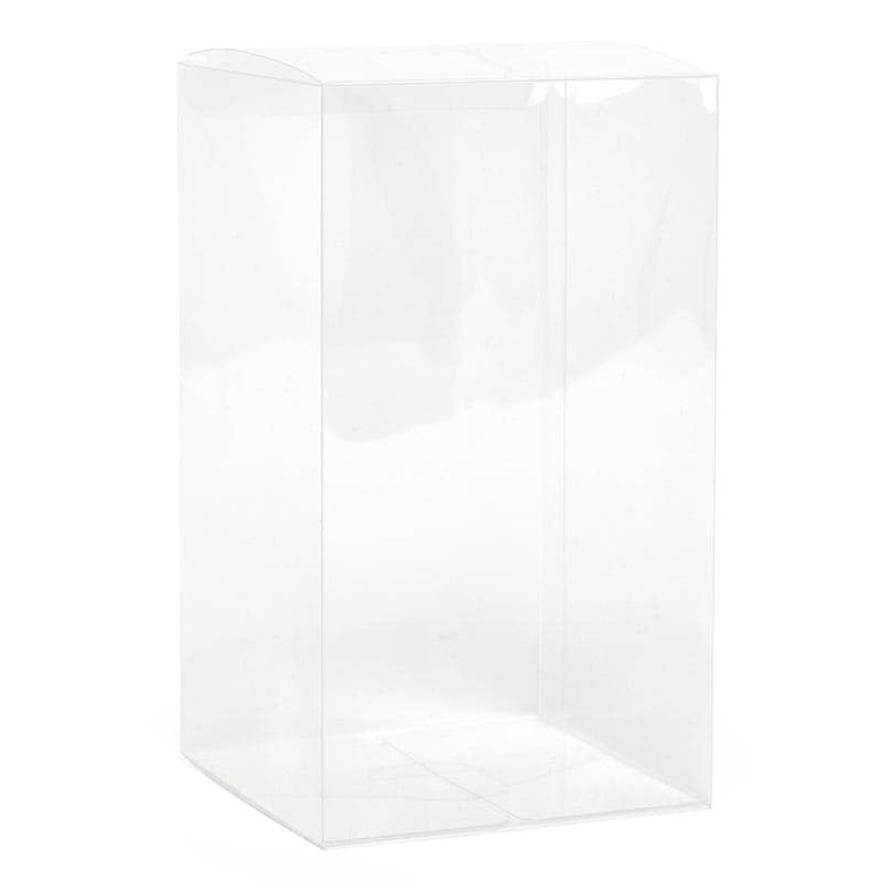 25X Clear Boxes with Hang Hole Retail Shop Display PVC Plastic Box  Transparent
