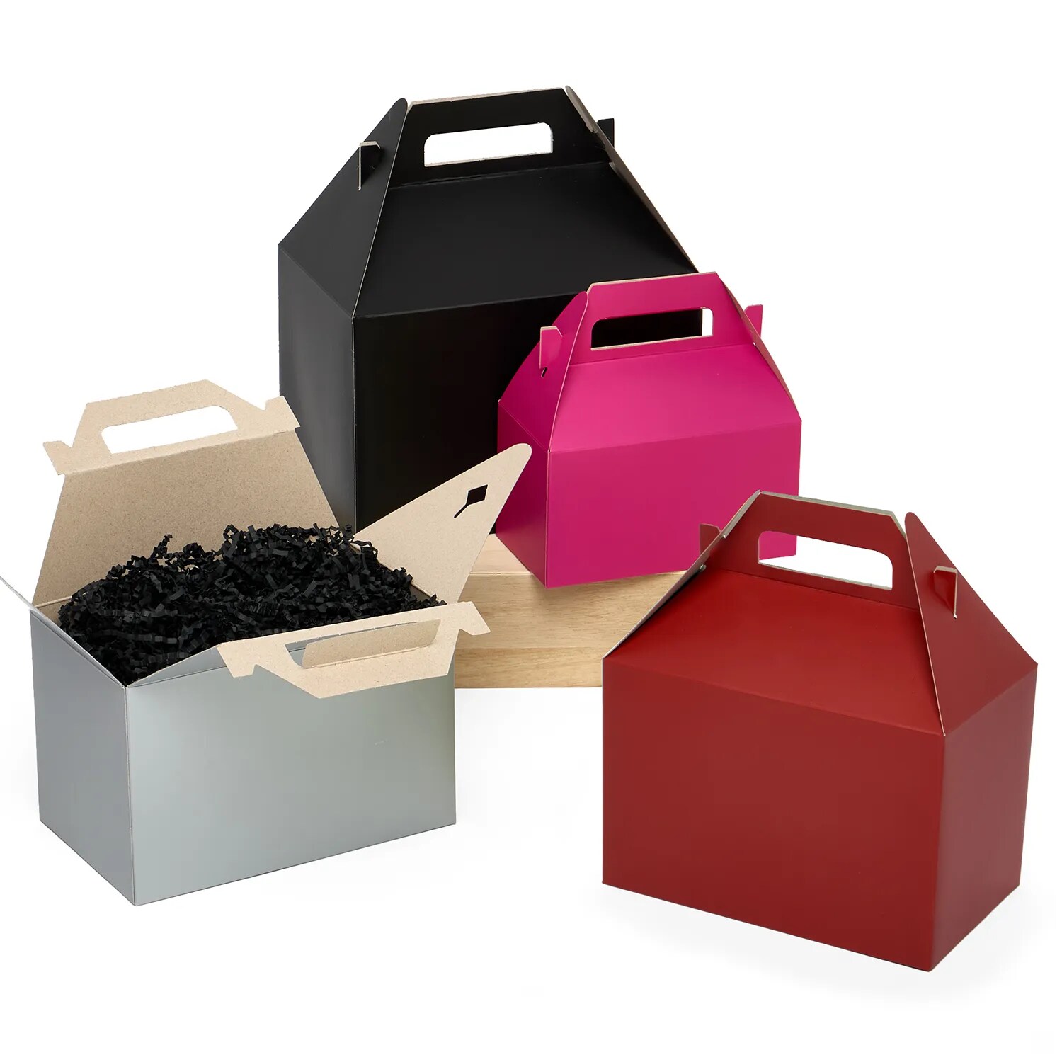 Colored Gable Gift Boxes