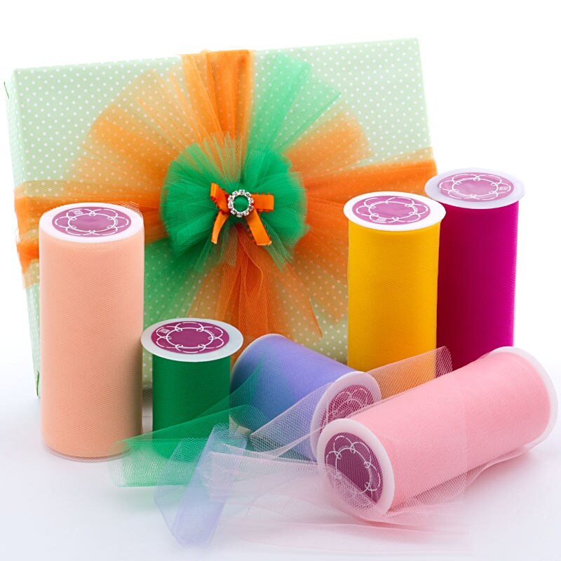 Premium Colored Nylon Tulle In Rolls | Shop PaperMart.com