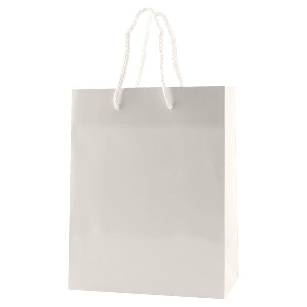 plain white popcorn bags