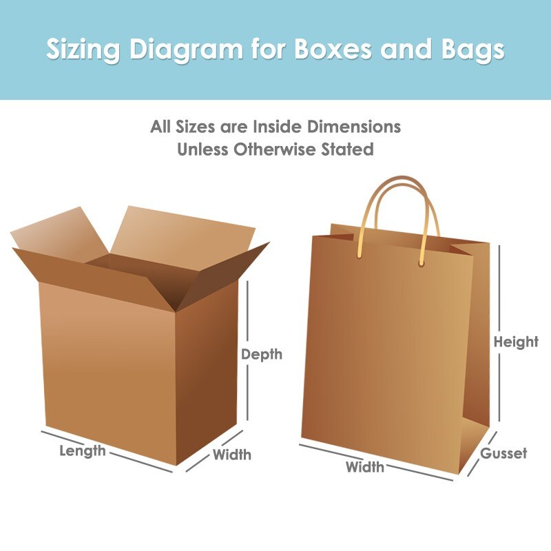 UCGOU Paper Bags 10x5x13 Inches 100Pcs White Kraft Paper Gift Bags Shopping Bag with Handles Craft Retail Bags Bulk 100% Recyclable 