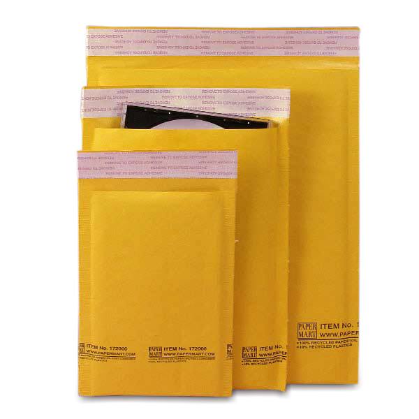 150 #000 4x8 Self Seal Kraft Bubble Padded Envelopes 5 X 8 X-wide Mailers Bags for sale online