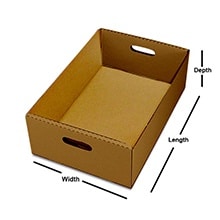 Cardboard Storage Boxes & File Boxes with Lids