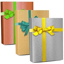 Metallic Wrapping Paper: Gold Foil & Mylar Gift Wrap