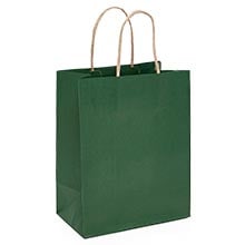 Forest Handle Gift Bags Colored - 16 X 12 - Quantity: 25 - Twist Handle Bags - Size: Vogue by Paper Mart