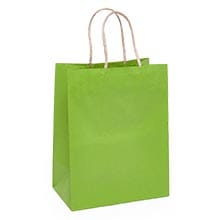 Apple Handle Gift Bags Colored - 16 X 12 - Quantity: 25 - Twist Handle Bags - Size: Vogue by Paper Mart