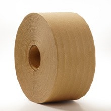 Ezdom Heavy Duty Brown Packing Tape - Pack of 2 Tapes - 2 inch x 50 Yards - Self-Adhesive Reinforced Kraft Paper Packaging Tape Refill for Shipping